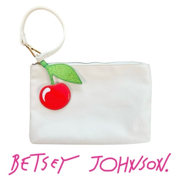 Betsey Johnson Cherry Wristlet - Picture 1 of 7